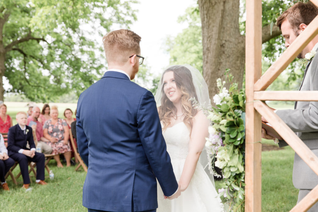 a wedding at the kennedy estate in lizton, indiana