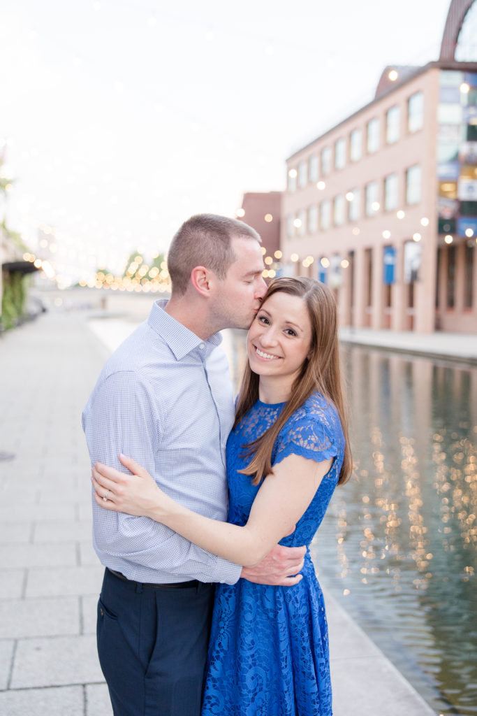Kaitlin Mendoza Photography captured the canal and newfields engagement photos for Stacy and Damon