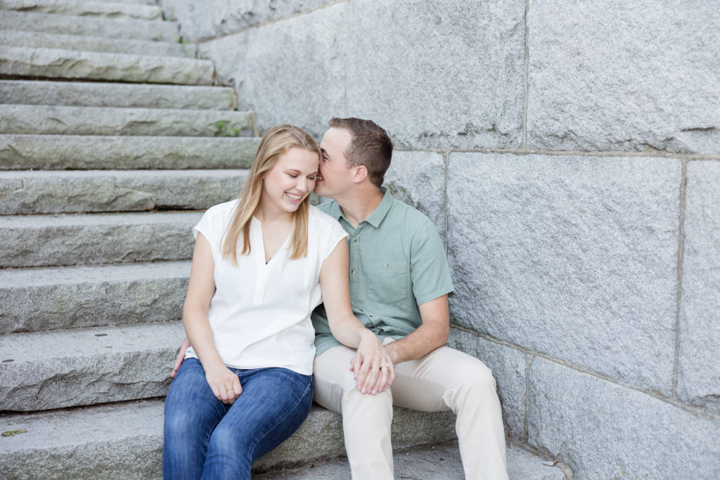 Lincoln Park engagement photos in Chicago captured by Kaitlin Mendoza Photography

