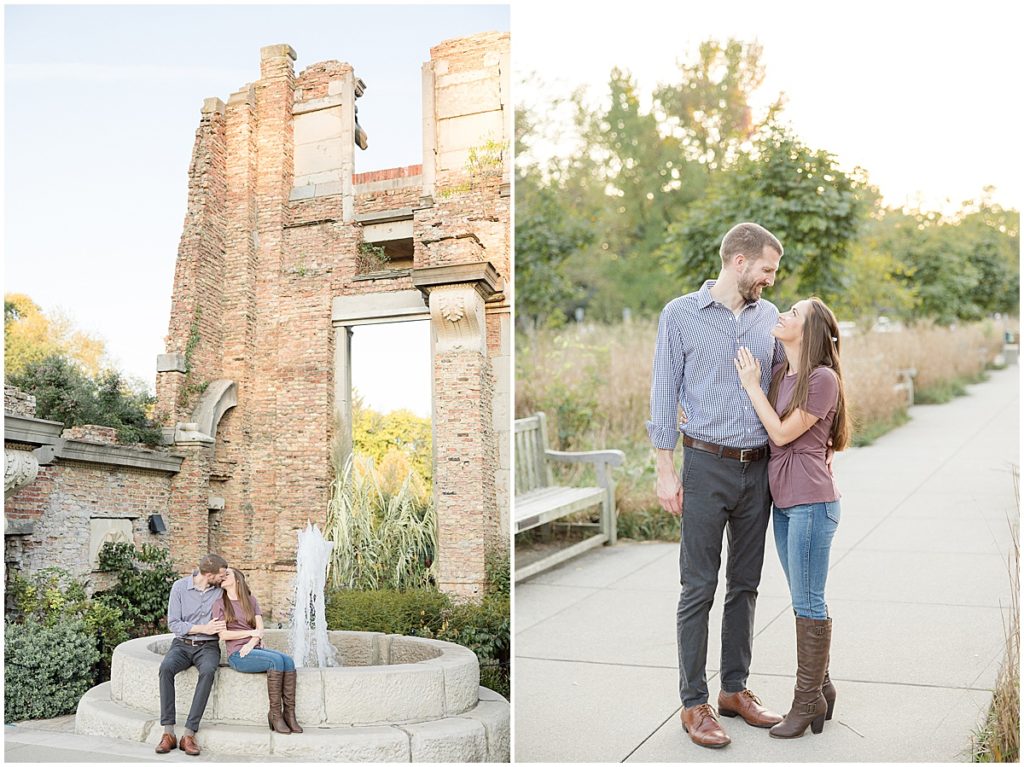 Kaitlin Mendoza Photography captured Holliday Park engagement photos for Ashley and Steven