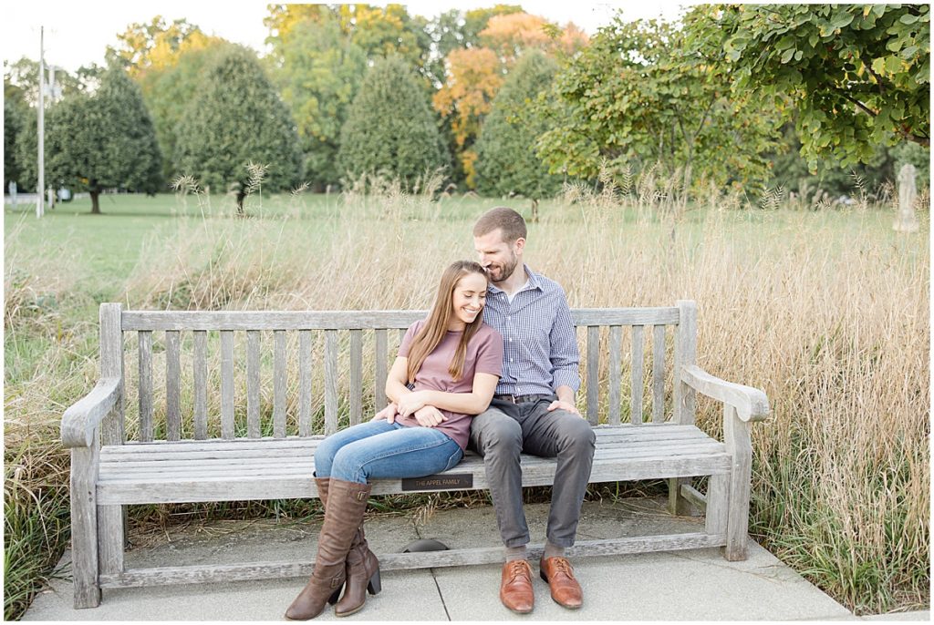 Kaitlin Mendoza Photography captured Holliday Park engagement photos for Ashley and Steven