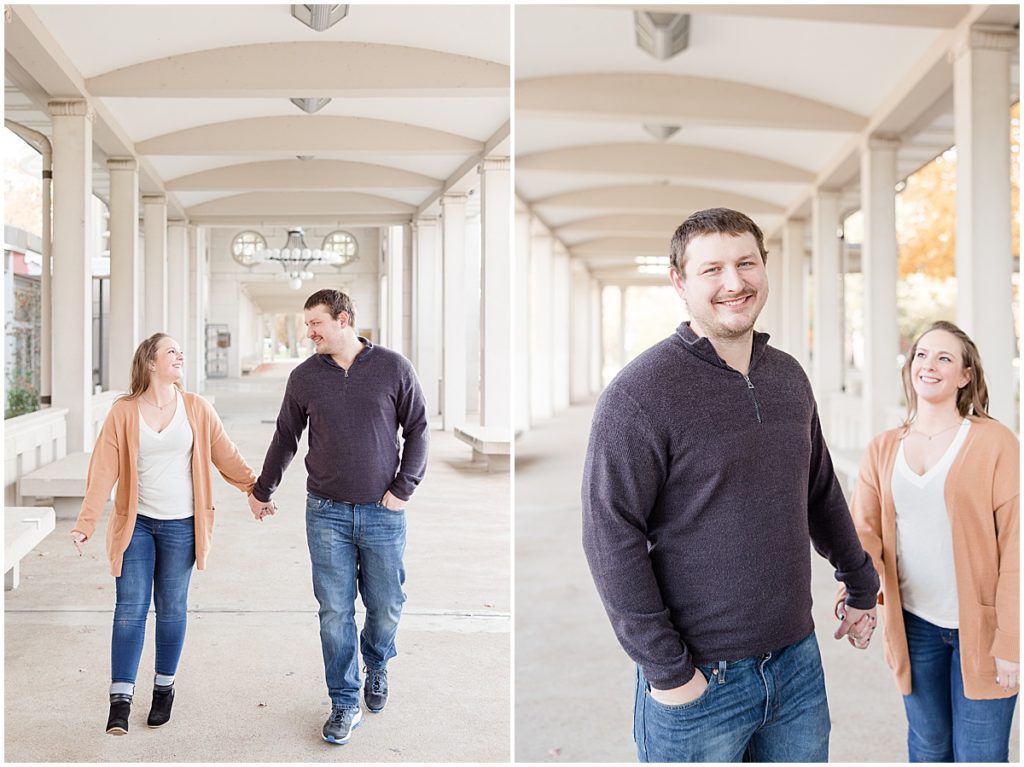 Kaitlin Mendoza Photography captured Forest Park engagement photos for Brittany and Dustin