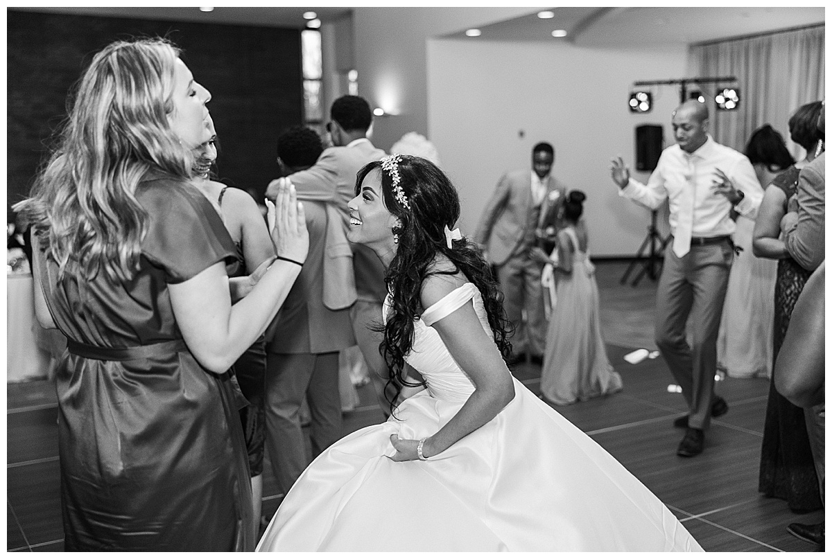 Wedding at FORUM Events Center in Fishers, Indiana by Carmel wedding photographer Kaitlin Mendoza Photography