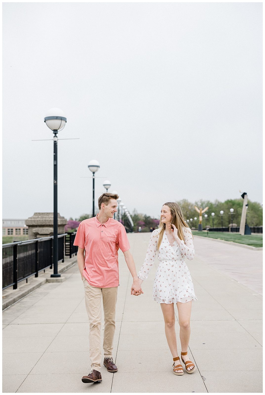 Downtown Indianapolis Spring Engagement Photos | Kaitlin Mendoza ...