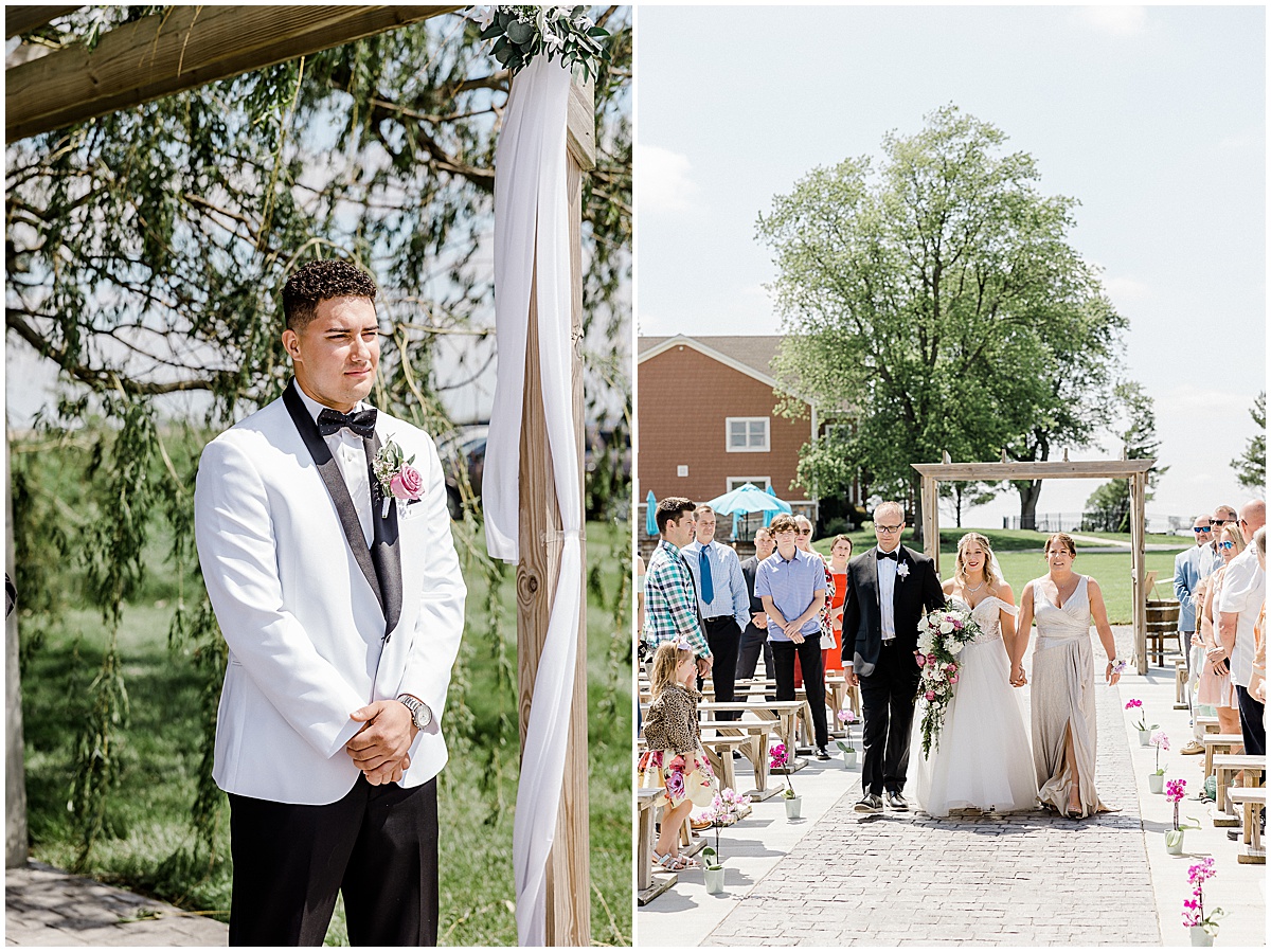 Willow Creek Barn Wedding in Frankfort, Indiana was captured by Kaitlin Mendoza Photography.
