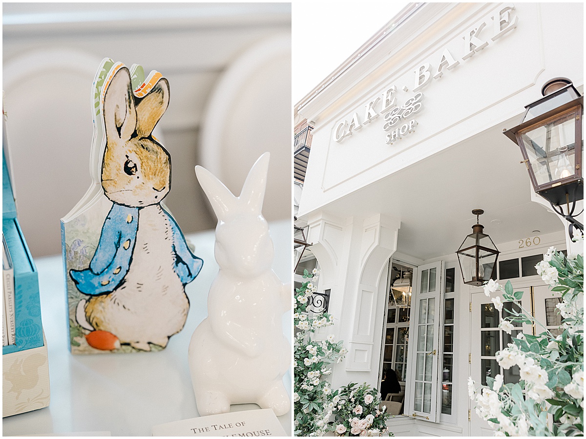 A Peter Rabbit themed Cake Bake baby shower in Carmel, Indiana