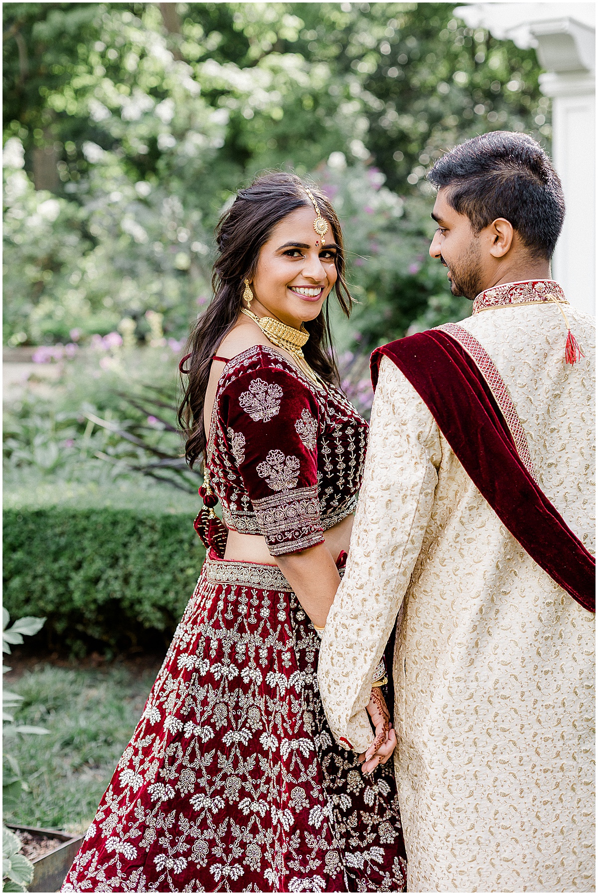 Newfields Indianapolis Wedding captured by the Kaitlin Mendoza Photography associate team in Indianapolis, IN.