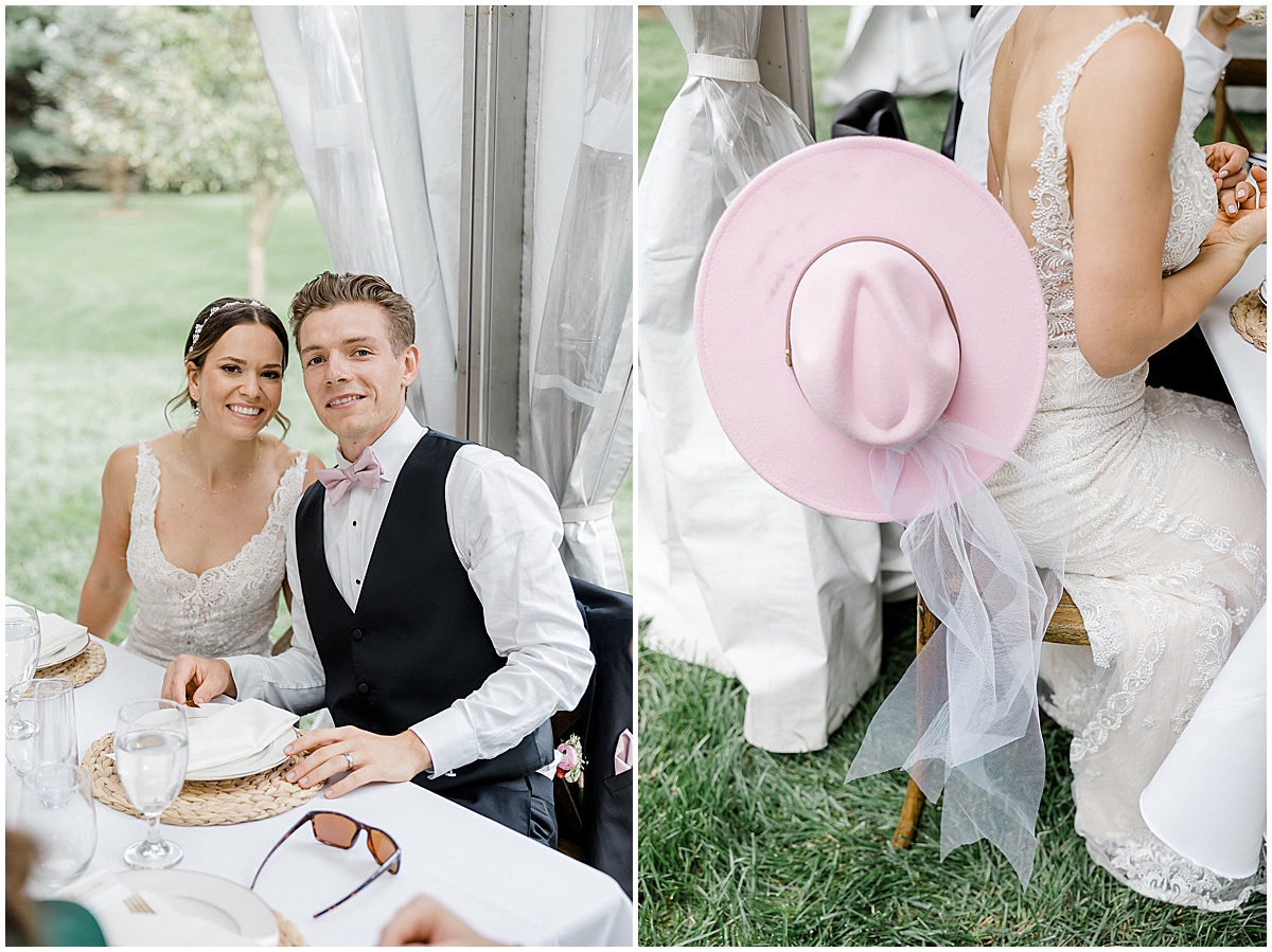 Abby and Spencer’s Fort Wayne, Indiana Wedding captured by Indianapolis wedding photographer Kaitlin Mendoza Photography.