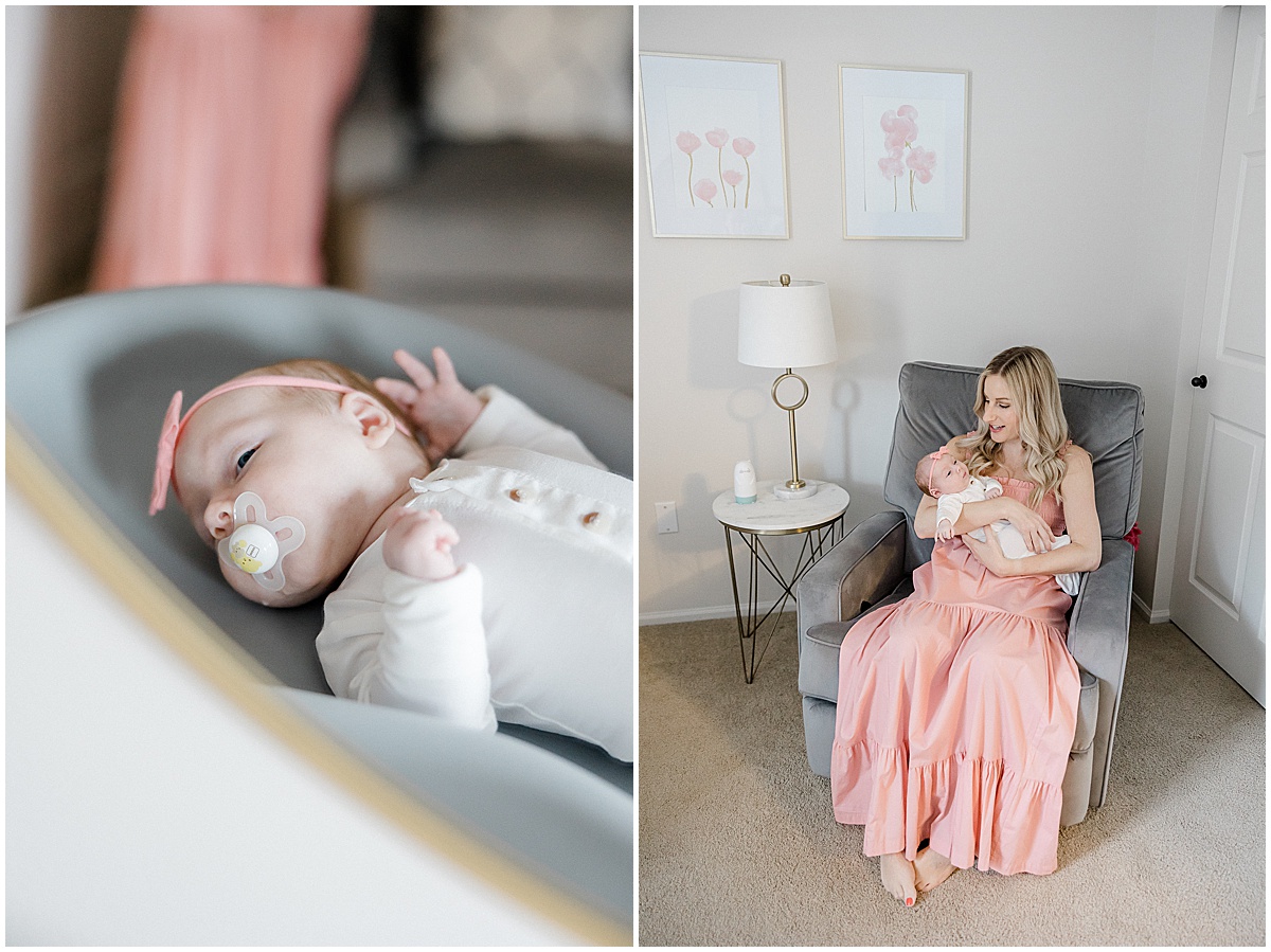 Baby Brooklyn’s newborn session with Indianapolis Newborn Photographer, Kaitlin Mendoza Photography.