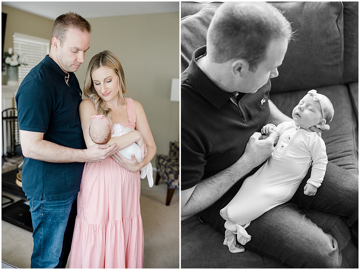 Baby Brooklyn’s newborn session with Indianapolis Newborn Photographer, Kaitlin Mendoza Photography.