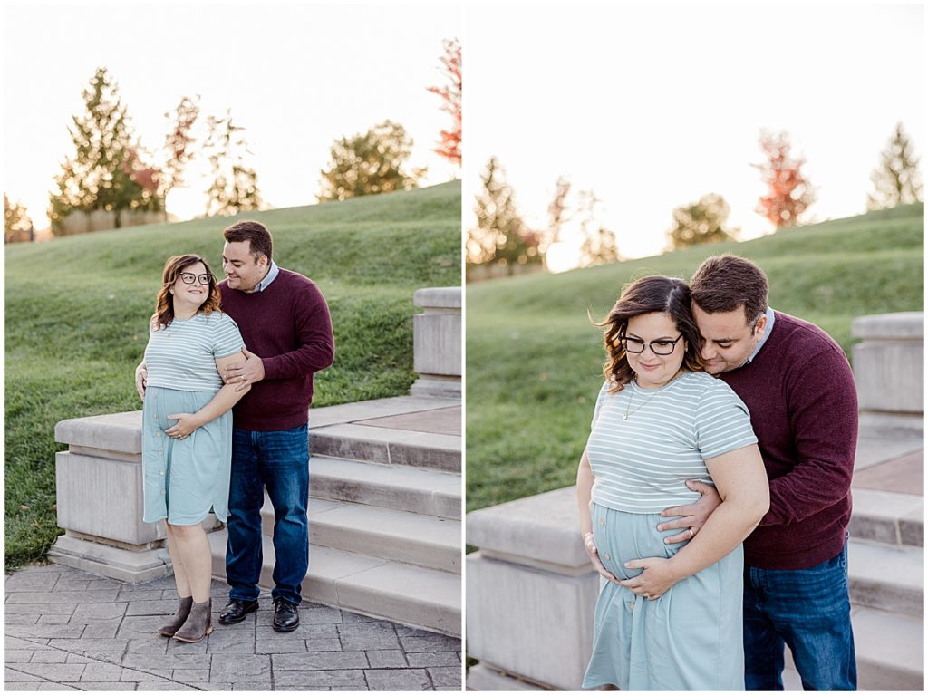 Family photography in Carmel, Indiana with The Guirados Family