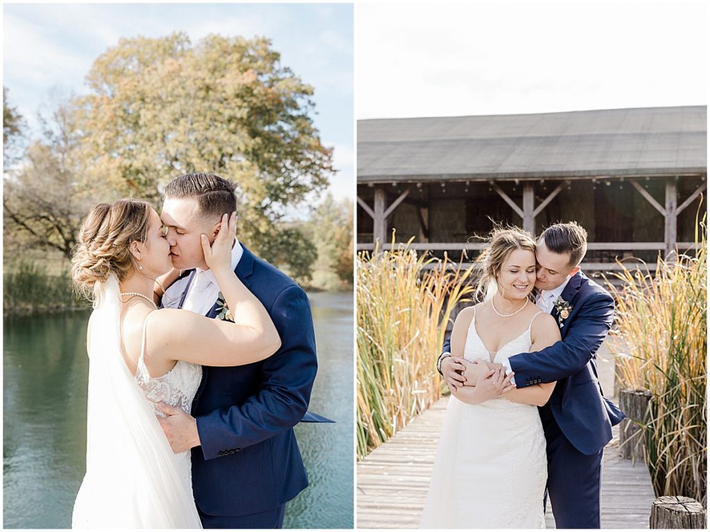 Michelle and Alex’s Traders Point Creamery wedding in Zionsville, Indiana photographed by Katilin Mendoza Photography.