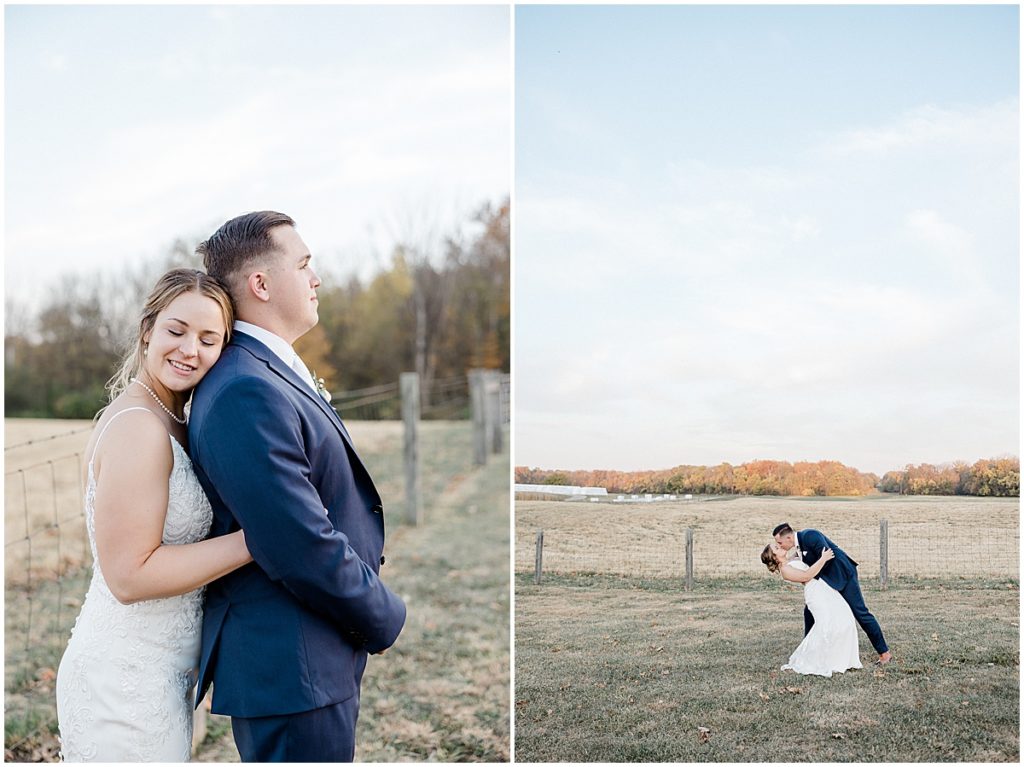 Michelle and Alex’s Traders Point Creamery wedding in Zionsville, Indiana photographed by Katilin Mendoza Photography.