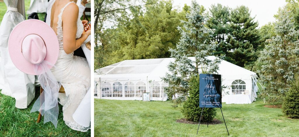 Everything you need to know about tented weddings written by Indianapolis Wedding Photographer, Kaitlin Mendoza Photography.