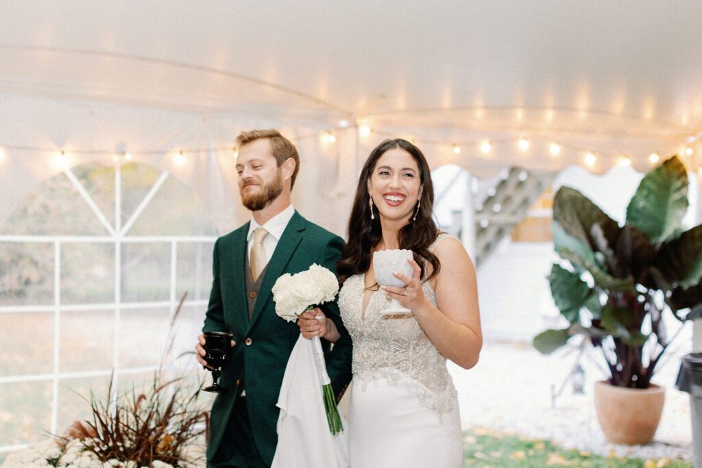 Everything you need to know about tented weddings written by Indianapolis Wedding Photographer, Kaitlin Mendoza Photography.