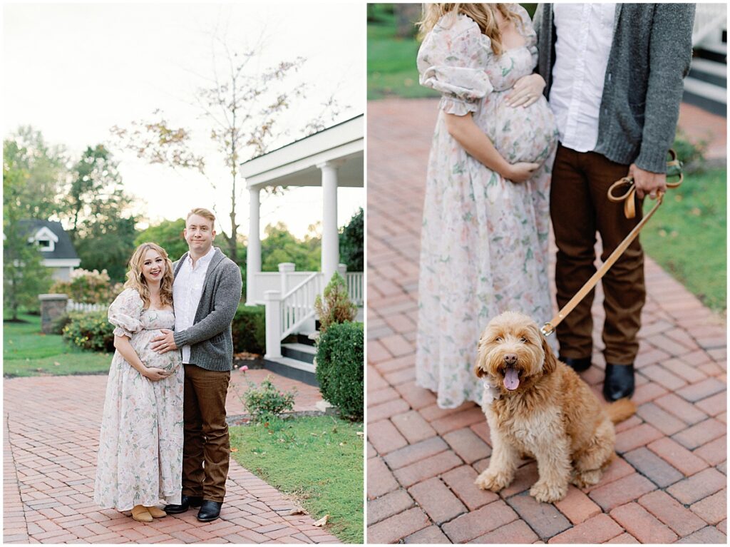 Kaitlin Mendoza Photography captured maternity photos in Indianapolis for The Rayburn Family