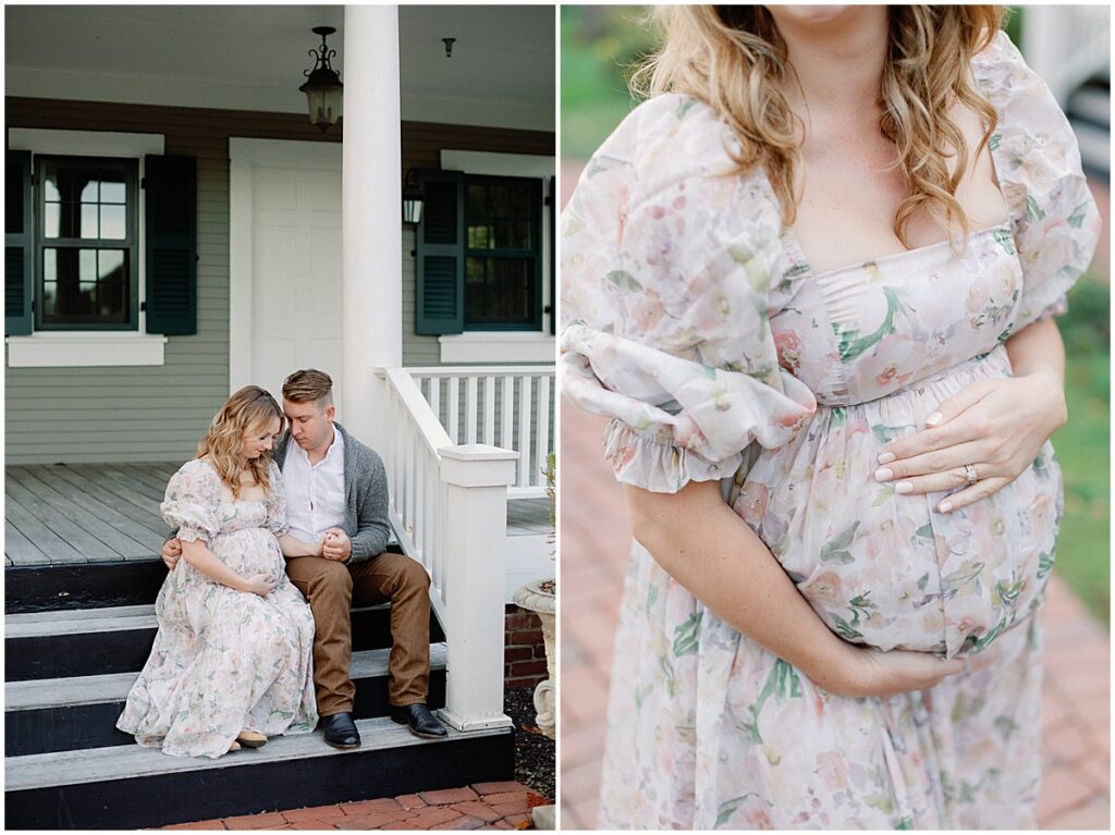 Kaitlin Mendoza Photography captured maternity photos in Indianapolis for The Rayburn Family