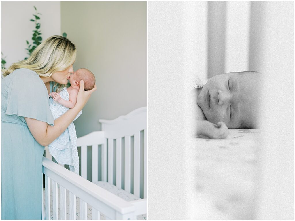 Kaitlin Mendoza Photography, a Westfield, Indiana Newborn Photographer, photographed Baby Max’s in home newborn photos.