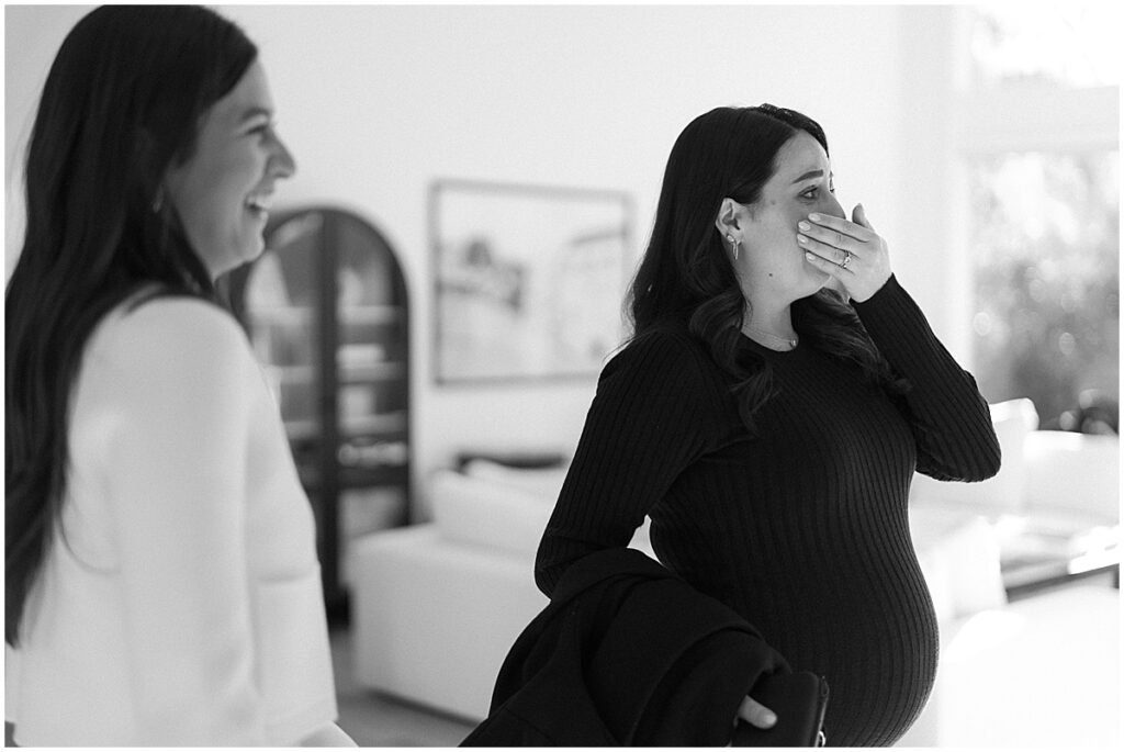 Kaitlin Mendoza is a baby shower Indianapolis event photographer that captured a Bonjour Bebe themed baby shower.