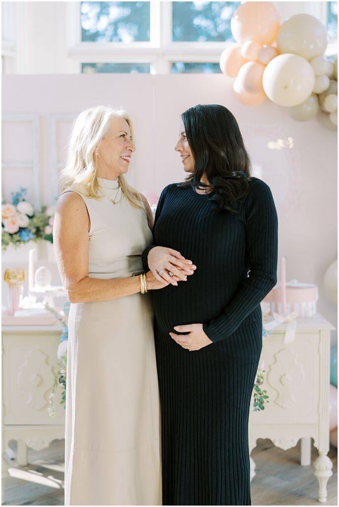 Kaitlin Mendoza is a baby shower Indianapolis event photographer that captured a Bonjour Bebe themed baby shower.