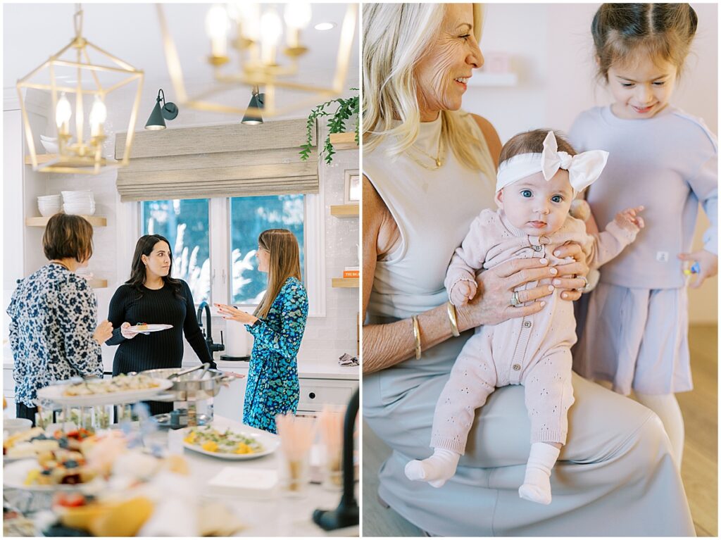 Kaitlin Mendoza is a baby shower Indianapolis event photographer that captured a Bonjour Bebe themed baby shower.