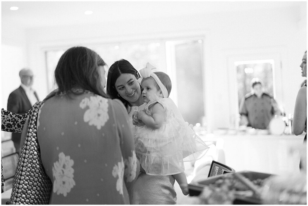 Kaitlin Mendoza is a baby shower Indianapolis event photographer that captured a Bonjour Bebe themed baby shower.