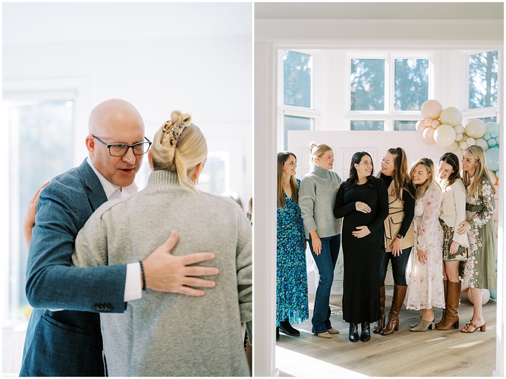 Kaitlin Mendoza is a baby shower Indianapolis event photographer that captured a Bonjour Bebe themed baby shower.