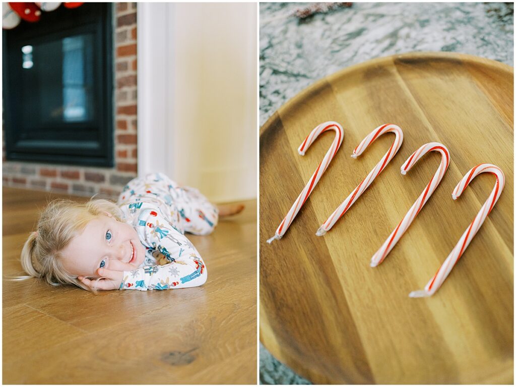 Kaitlin Mendoza is an in-home Indianapolis family photographer that captured holiday magic and moments with The Smith family.