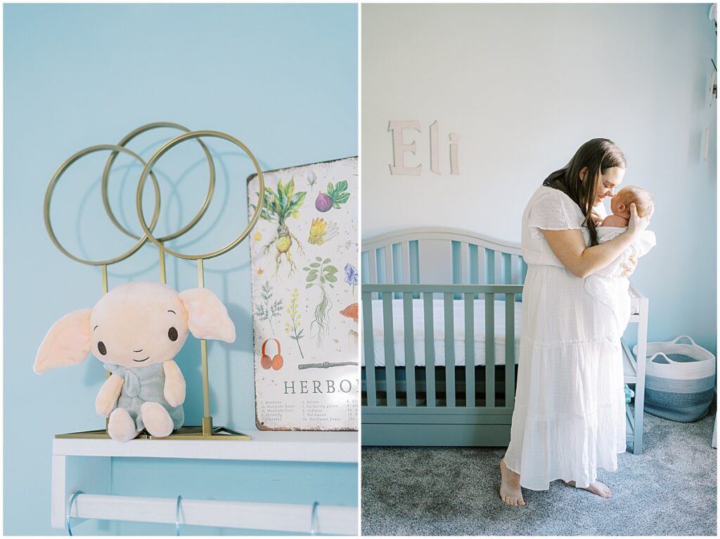 Kaitlin Mendoza is an in-home Indianapolis newborn photographer who took photos of Eli and this adorable family of four.