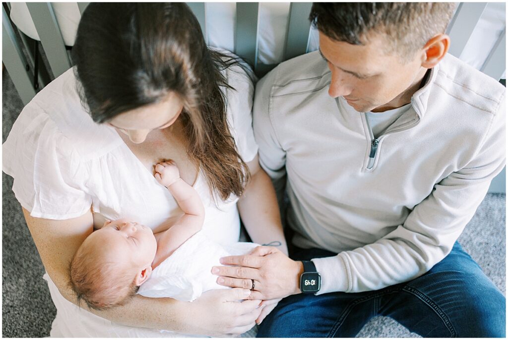 Kaitlin Mendoza is an in-home Indianapolis newborn photographer who took photos of Eli and this adorable family of four.