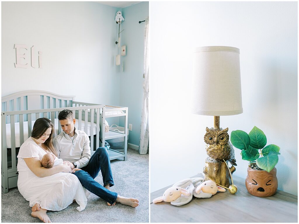 Kaitlin Mendoza is an in-home Indianapolis newborn photographer who took photos of Eli and this adorable family of four.