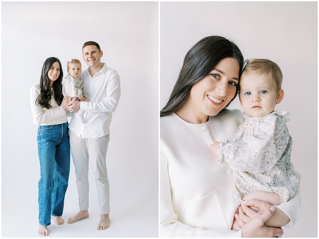 Kaitlin Mendoza was the studio Indianapolis milestone photographer for Bridget’s one year photo session.