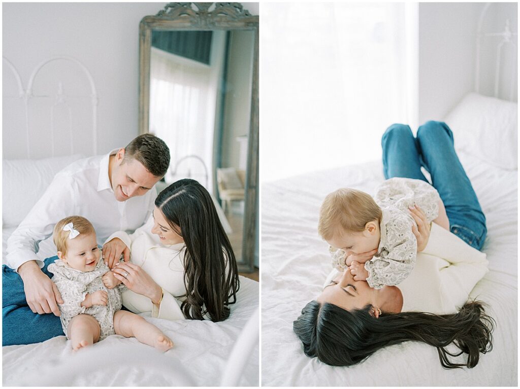 Kaitlin Mendoza was the studio Indianapolis milestone photographer for Bridget’s one year photo session.
