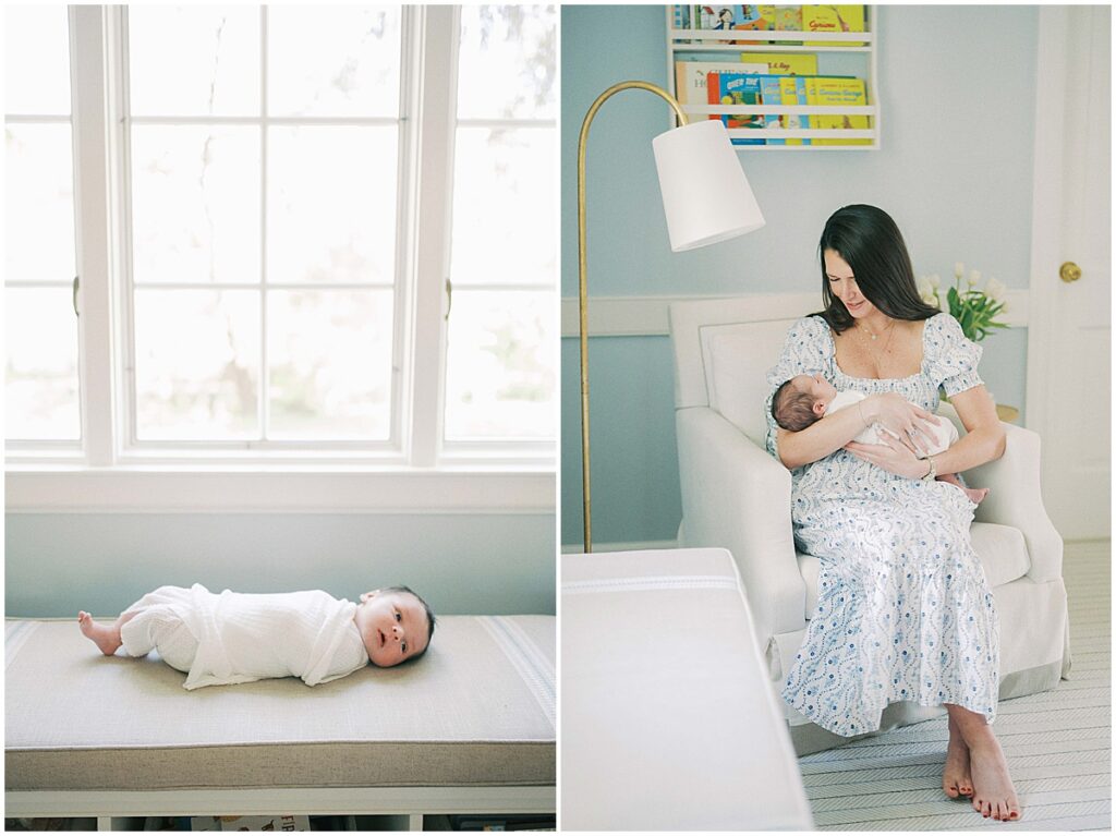 Kaitlin Mendoza is an In-home Indianapolis, Indiana Newborn Photographer who photographed baby graham’s newborn photos.