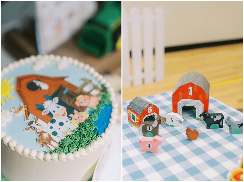 Kaitlin Mendoza is a kids birthday photographer in Indianapolis that captured Davey’s On The Farm themed 2nd birthday party at Holliday Farms.