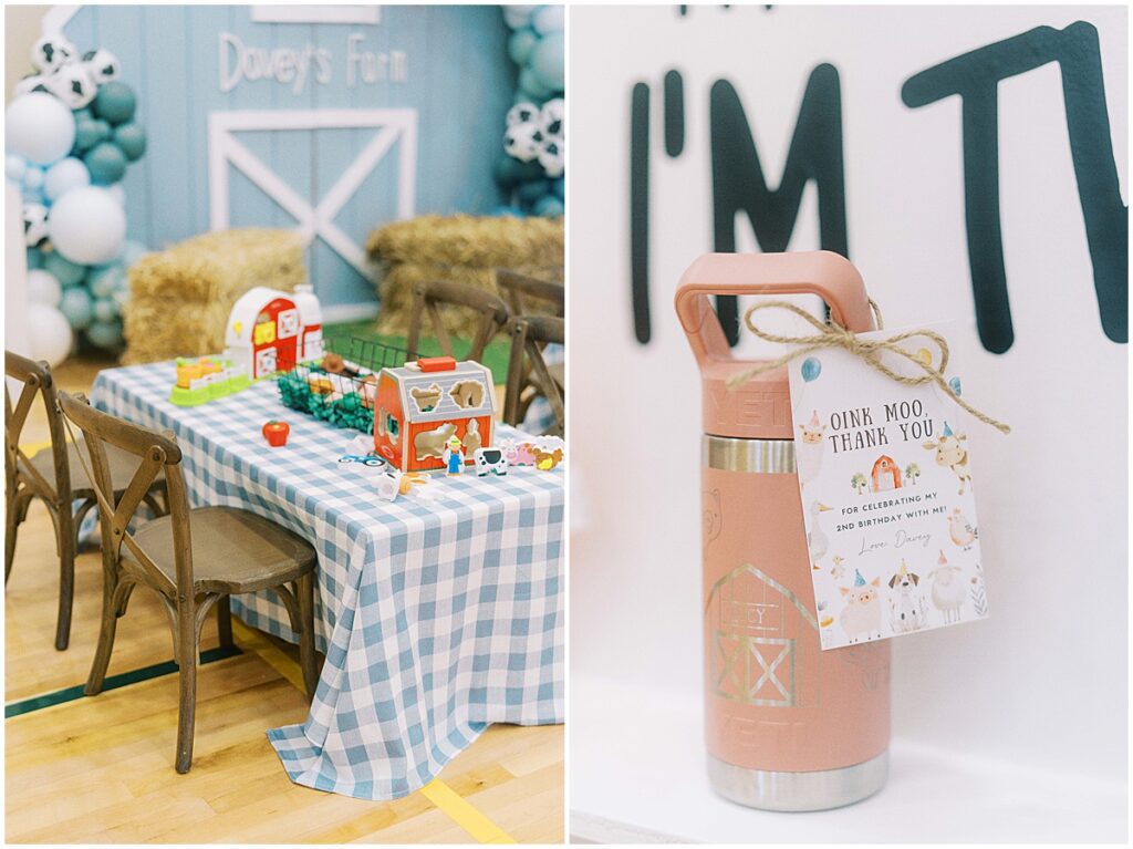 Kaitlin Mendoza is a kids birthday photographer in Indianapolis that captured Davey’s On The Farm themed 2nd birthday party at Holliday Farms.