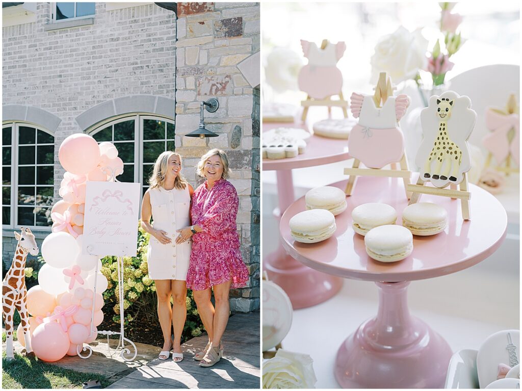 Custom treats at Carmel Indiana baby shower