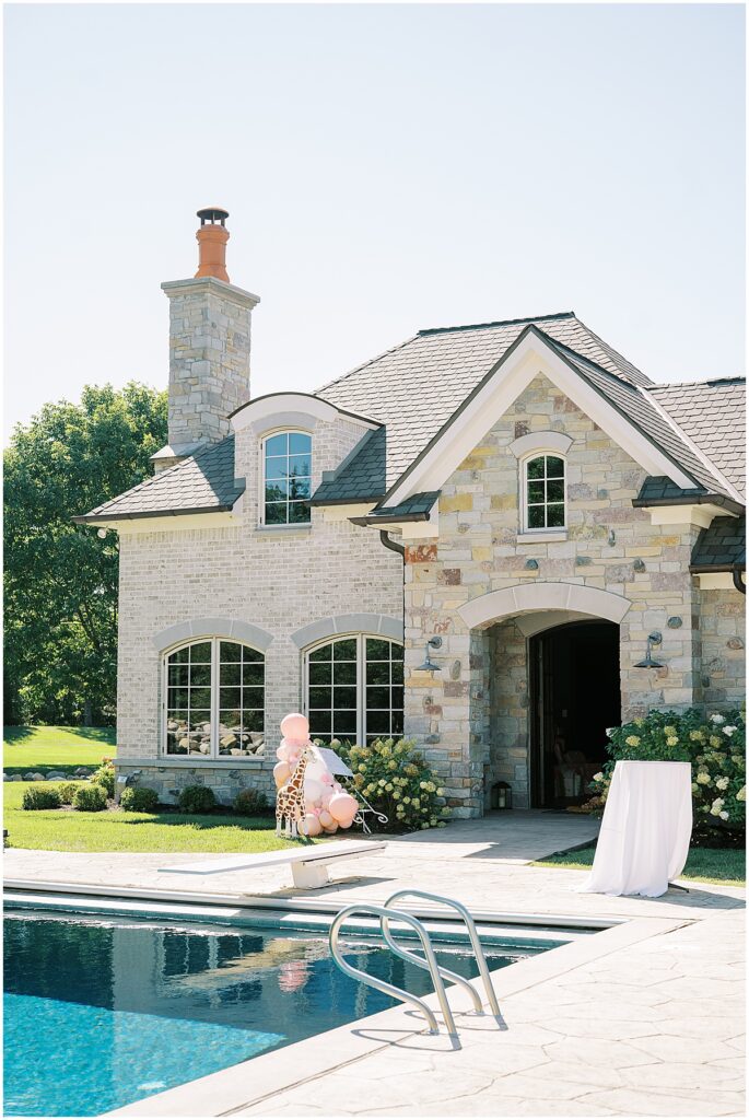 Bonjour Bébé themed Carmel, Indiana baby shower