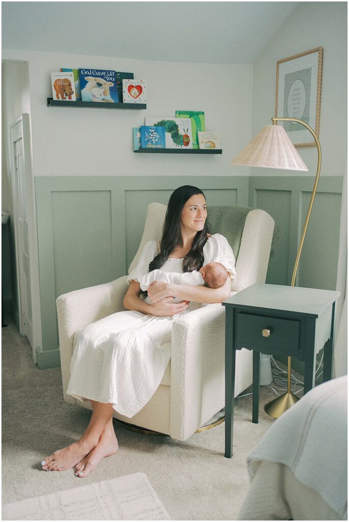 Mint and cream nursery decor inspiration