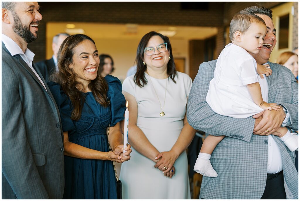 Event photos of baptism by Carmel, Indiana Baptism Photographer