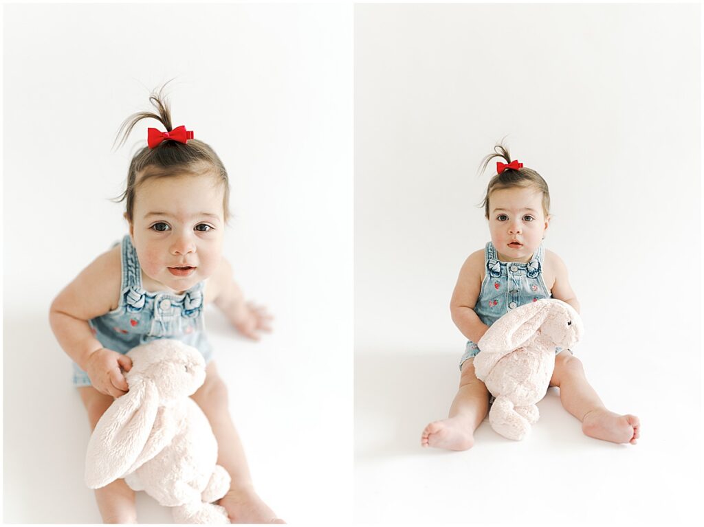 Milestone studio session by Indianapolis Photographer Kaitlin Mendoza