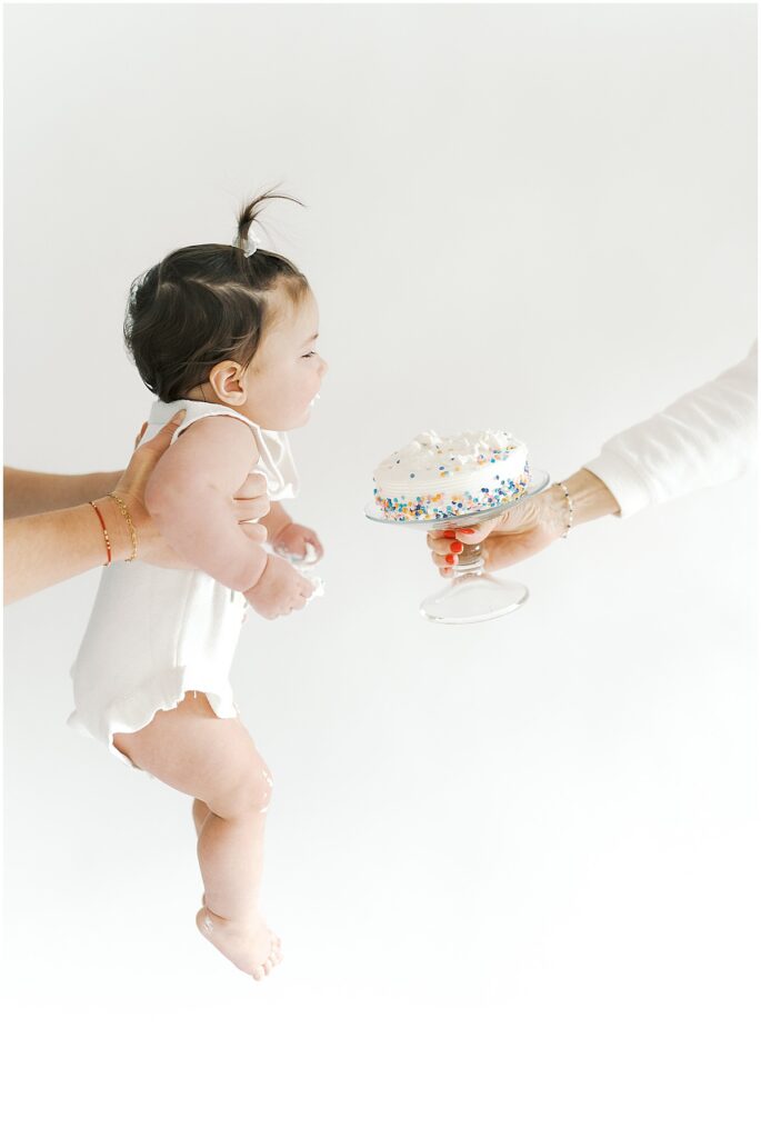 Milestone studio session by Indianapolis Photographer Kaitlin Mendoza